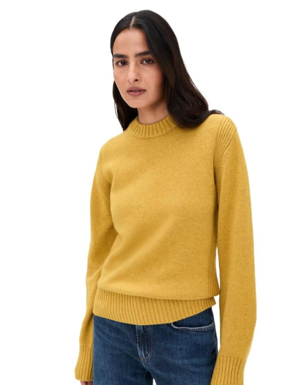 ALIGNE Women's Orange Dion Knitted Sweater